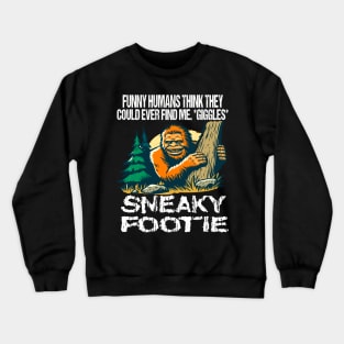 Sneaky Sasquatch Crewneck Sweatshirt